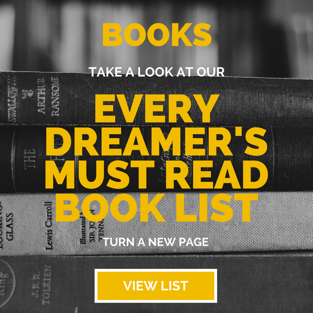 Every Dreamer's Must Read Book List P365 A Year's Journey